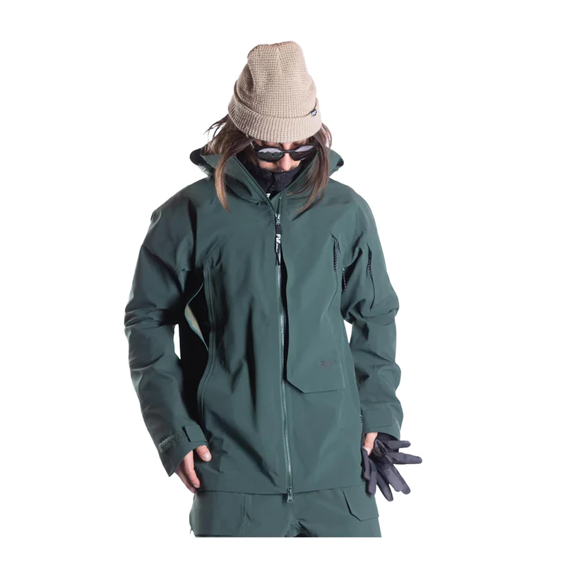 スキーウェア上下セット　メンズM エフダブリュー FWマニフェスト ツアー 3L FW Apparel Mens Manifest Tour Lightweight 3L Ski Jacket (Green) | Spor
