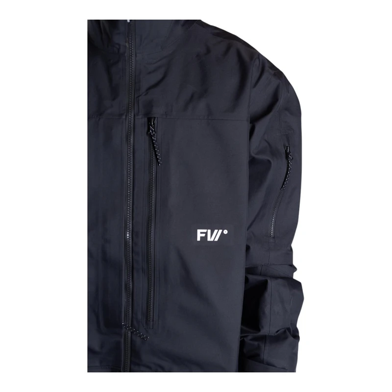 FW Apparel Mens Manifest 3L Ski Jacket (Jet Black) | Sportpursuit.com