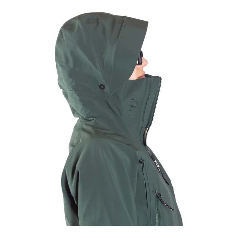 FW Apparel Womens Manifest Tour Lightweight 3L Ski Jacket (Green) | Sp