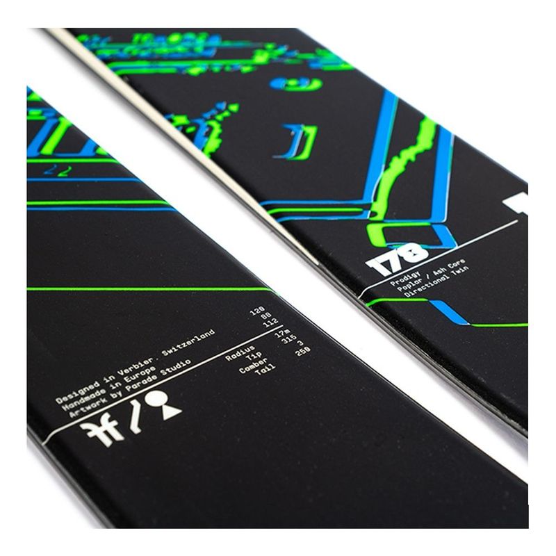 Faction Prodigy 1 23/24 Skis (Black) | Sportpursuit.com