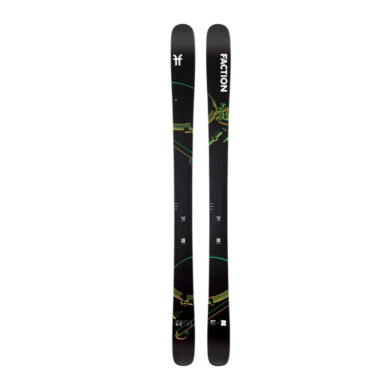 Faction Prodigy 2 23/24 Skis (Black) | Sportpursuit.com