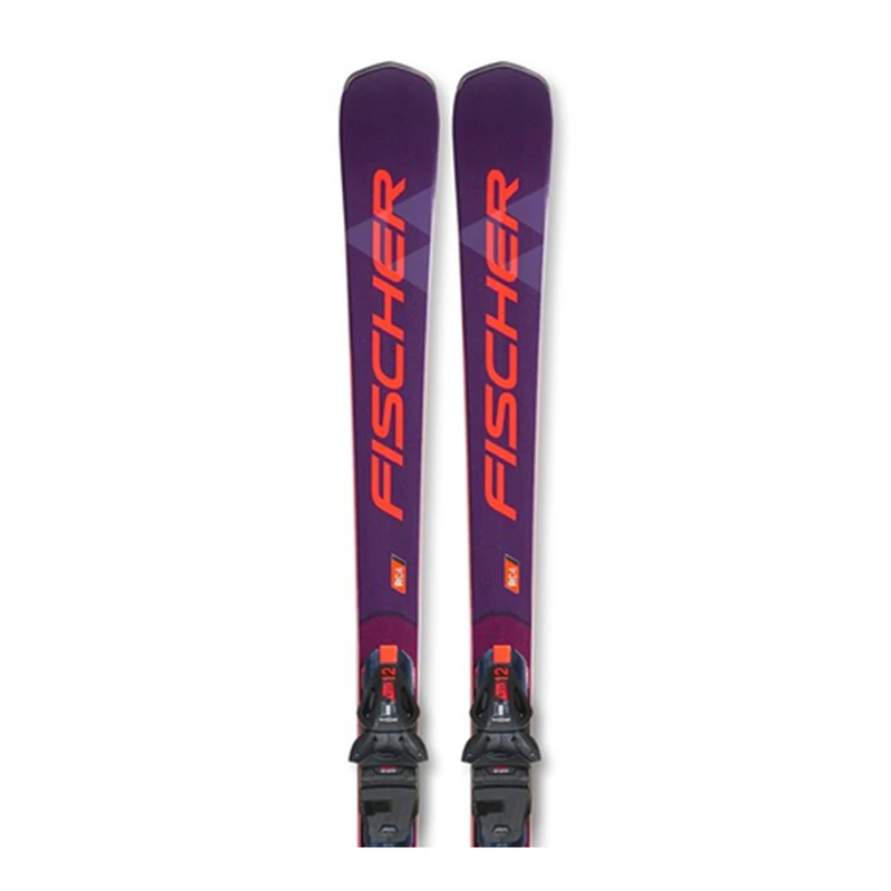 Fischer The Curv DTX MT + Fixation RSX Z12 PR Slope Ski Pack (Purple/O