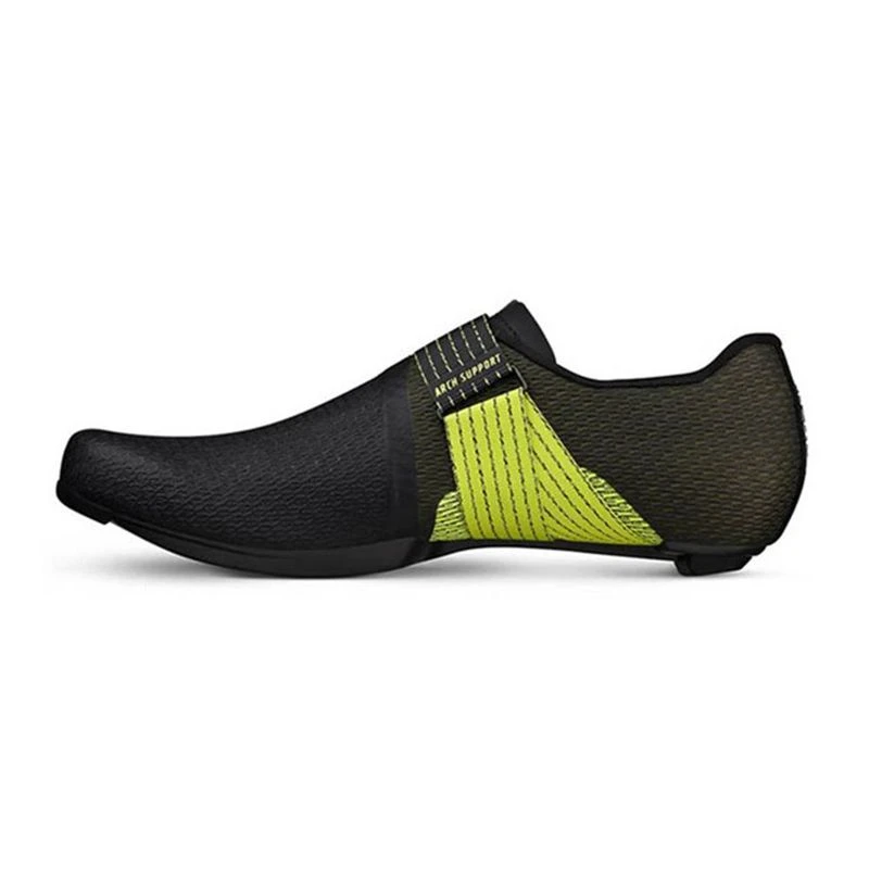 Fizik Vento Stabilita Carbon Cycling Shoes (Black/Yellow Fluo) | Sport