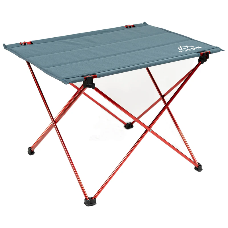 Fjern Utendørs Lightweight Camping Tisch (Blau)