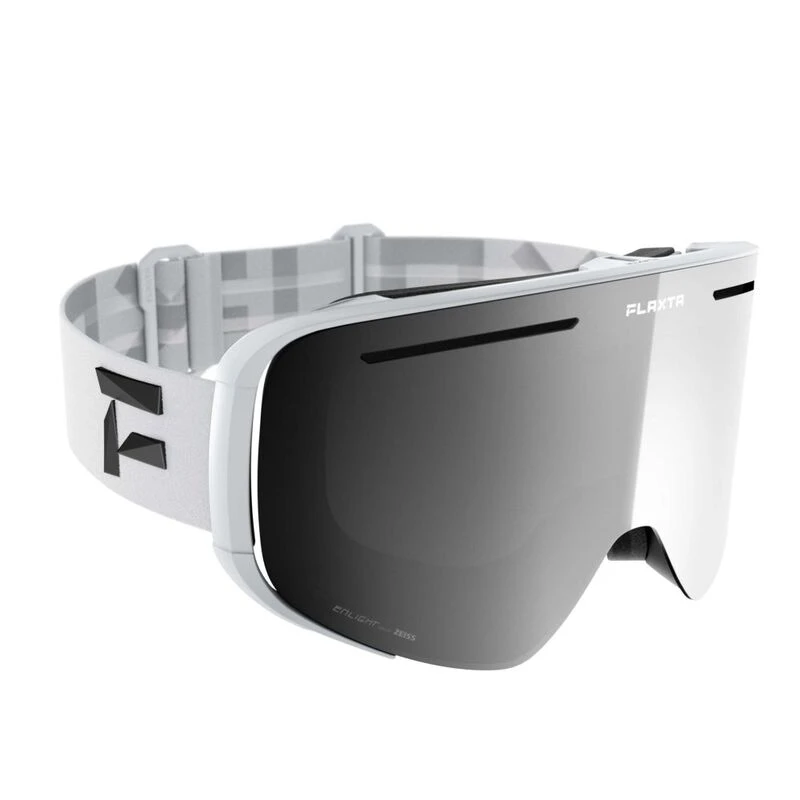 Flaxta Plenty Ski & Snowboarding Goggles (White) | Sportpursuit.com