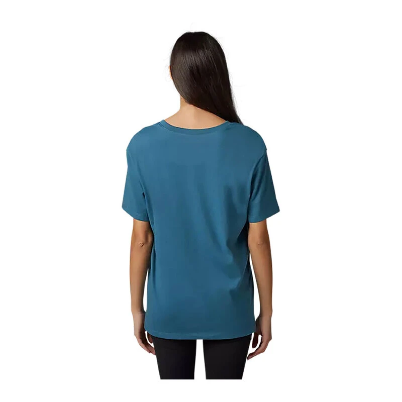 Fox Womens Boundary T-Shirt (Grey) | Sportpursuit.com