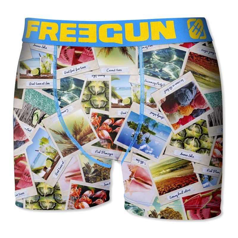 Caleçon Freegun 14/16 Ans Boxers FREEGUN Pour Ado 12-14 Ans - Multicolore - 100% Polyester Calecon Freegun Garçon