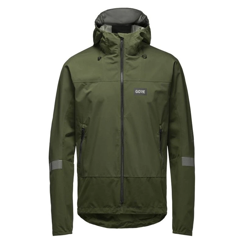 GOREWEAR Mens Lupra Jacket (Utility Green) | Sportpursuit.com