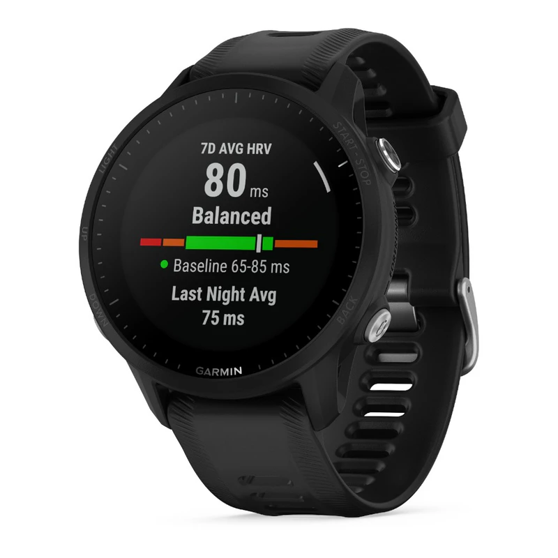 Garmin Forerunner 955 Non-Solar Sports Watch (Black) | Sportpursuit.co