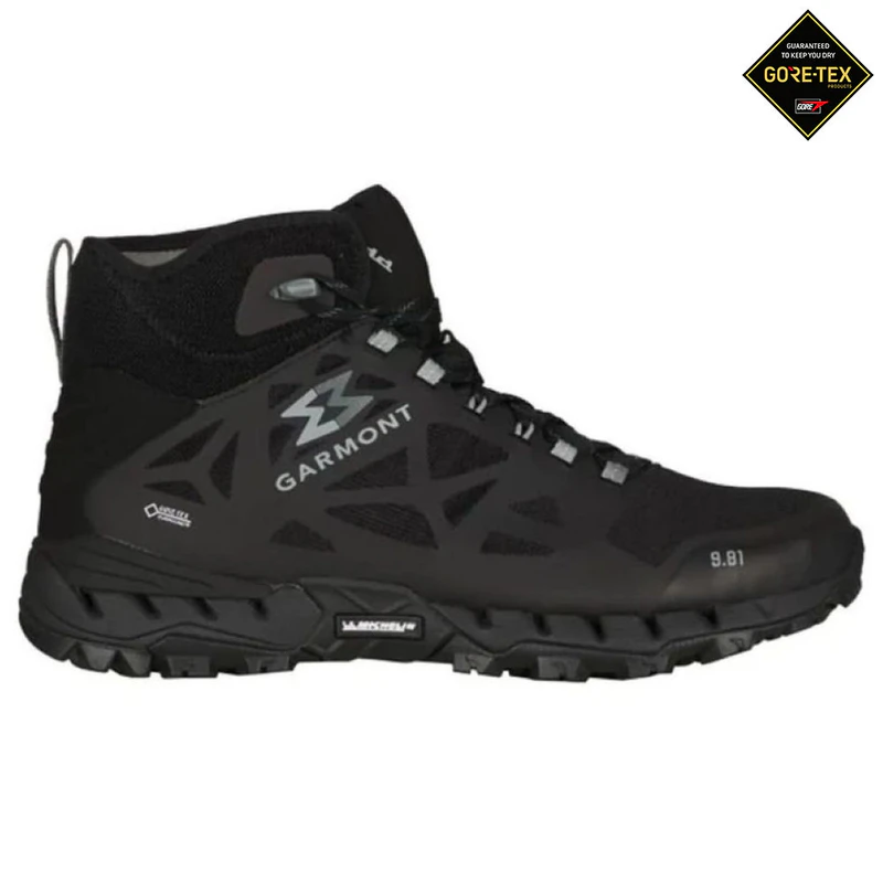Garmont Gore-Tex Hiking Boots Mens 14 Black Waterproof High Top Trekking Shoes Garmont Nebraska II Gore-Tex Hiking Shoes Black/Orange  main image 4