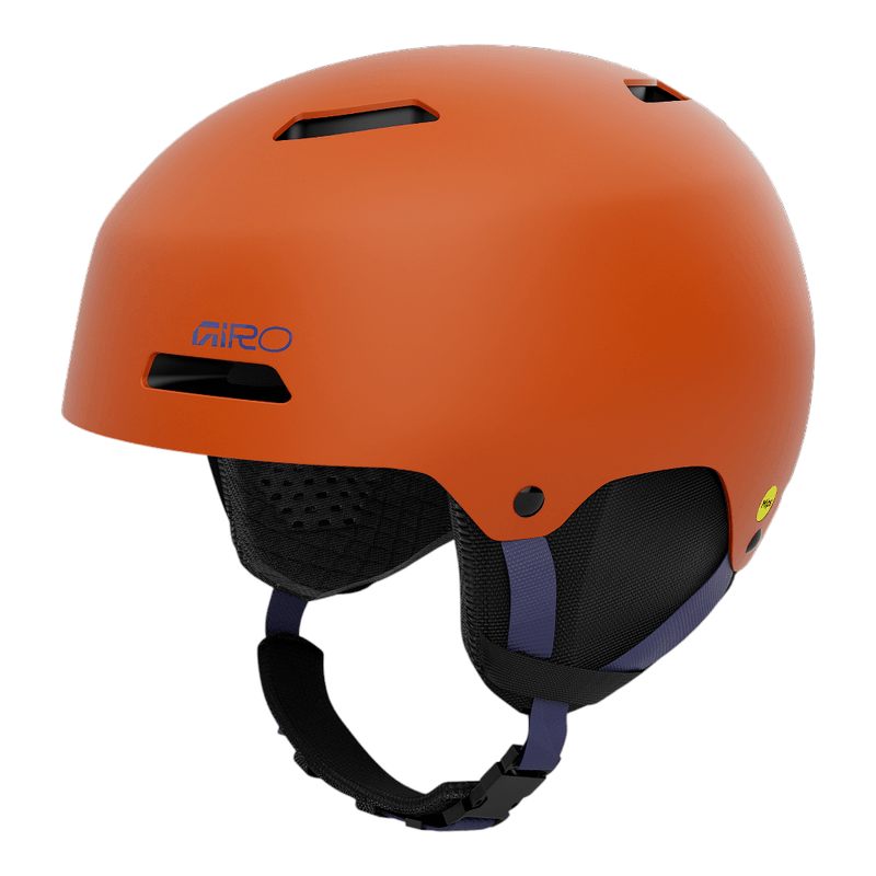 burnt orange snowboard helmet Fury Mips® and impact protection every season ski/snowboard helmet SALOMON HACKER, Orange