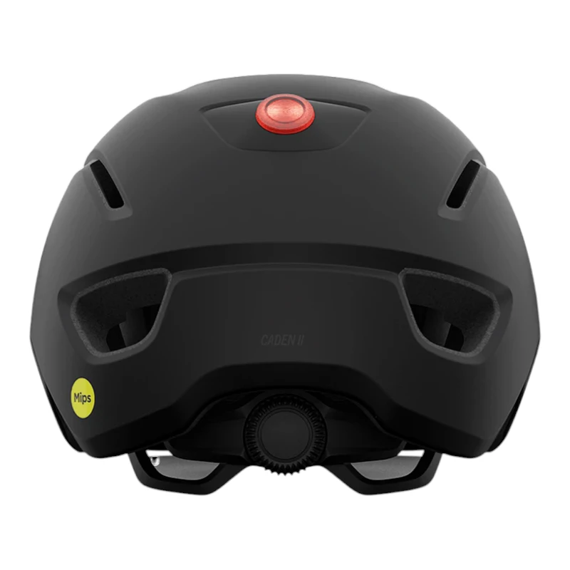 giro bike helmets lighted Caden LED MIPS Urban Helmet - Matte Black Roc Loc 5 LED black Giro Helmet Vent Light