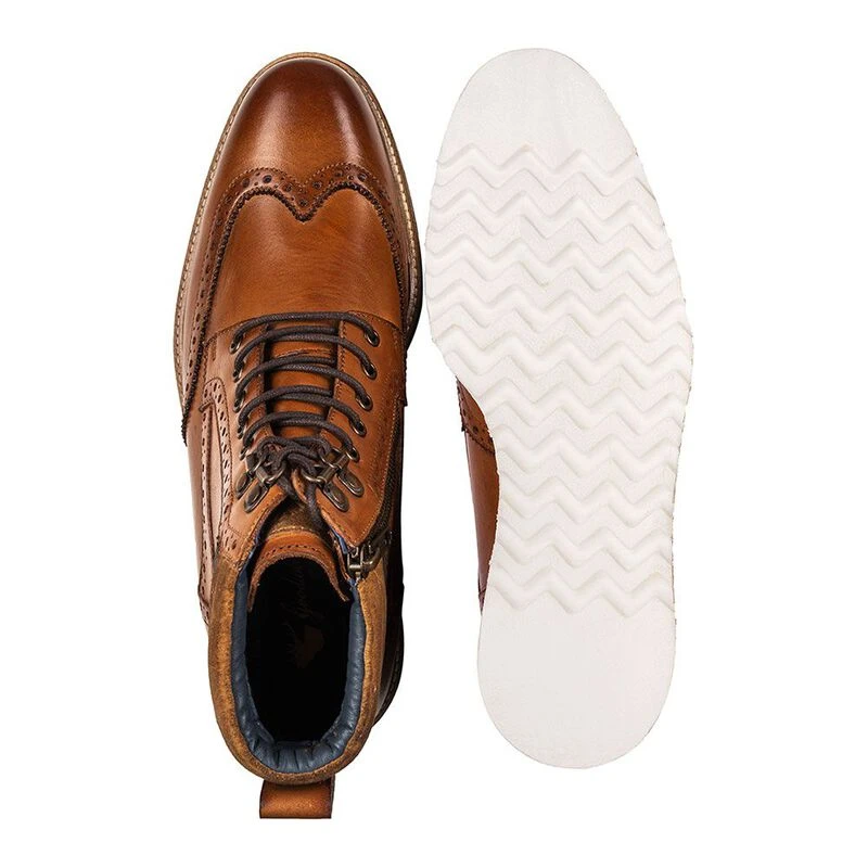 Goodwin Smith Mens Linton 2.0 Wedge Boots (Brown) | Sportpursuit.com