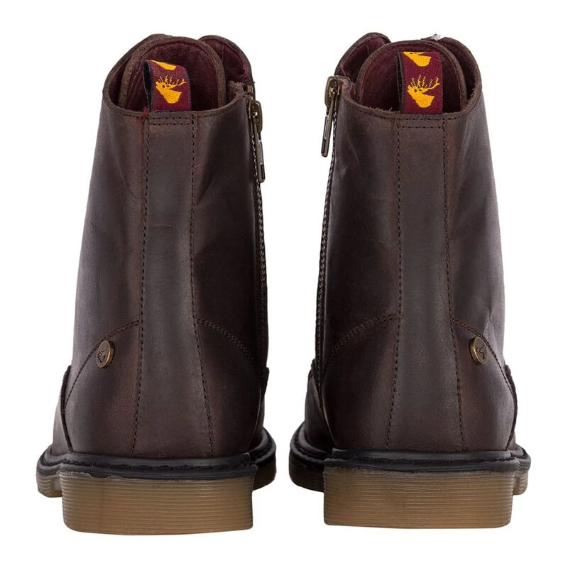Goodwin Smith Womens Sophie Derby Boots (Brown) | Sportpursuit.com