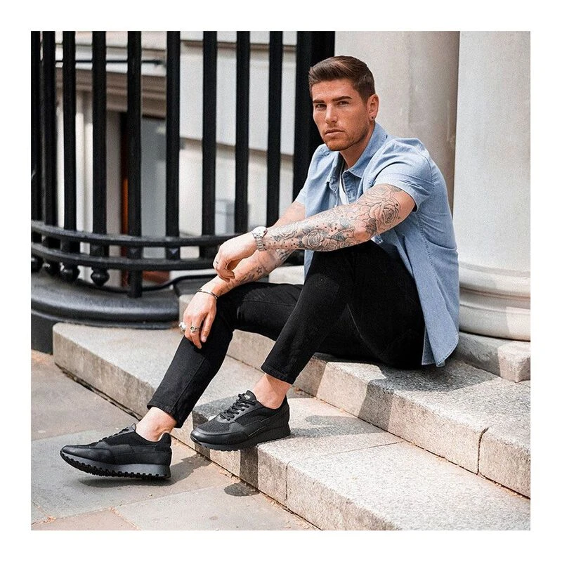 Goodwin Smith Mens Matrix Sandals (Black) | Sportpursuit.com