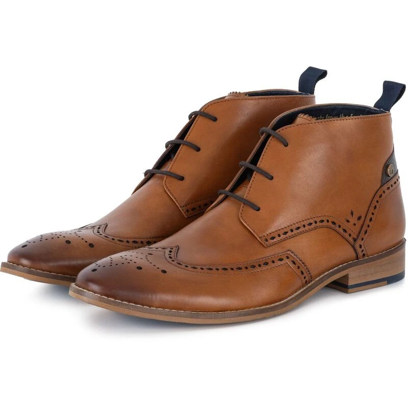 Goodwin Smith Mens Aled Chukka Boots (Tan) | Sportpursuit.com