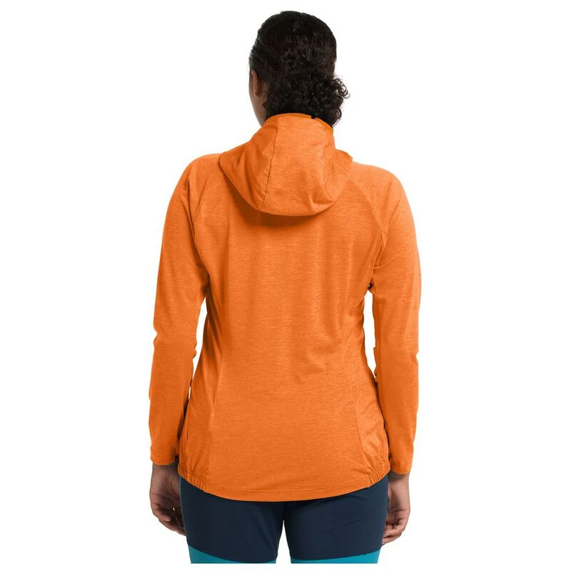 Haglöfs Womens Mirre Hooded Fleece Jacket (Flame Orange) | Sportpursui