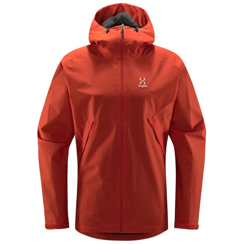 Haglöfs Mens Husk Waterproof Jacket (Habanero) | Sportpursuit.com