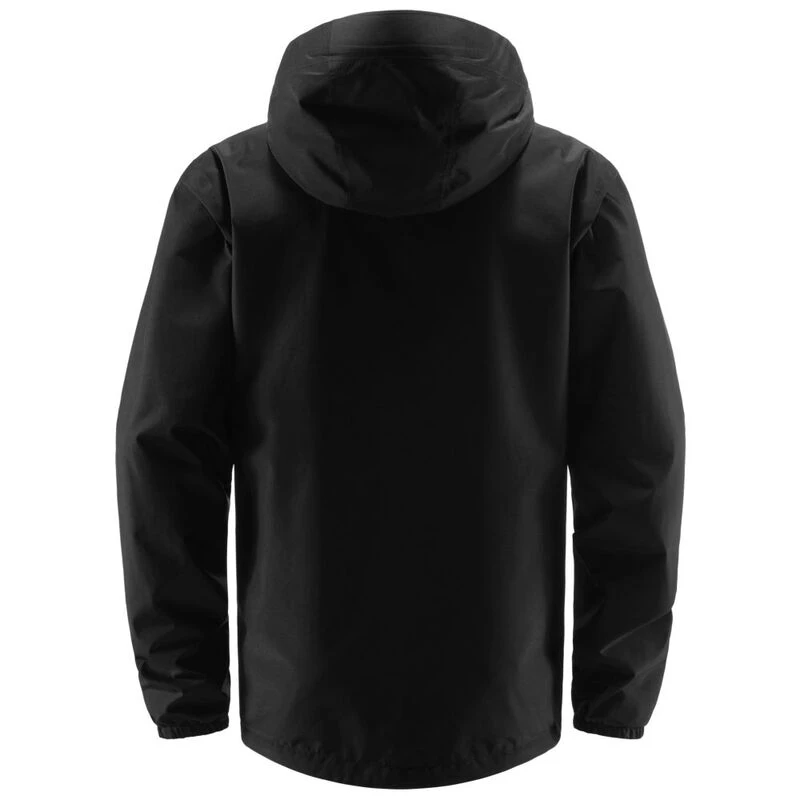 Haglöfs Mens Chaos GTX Waterproof Jacket (True Black) | Sportpursuit.c