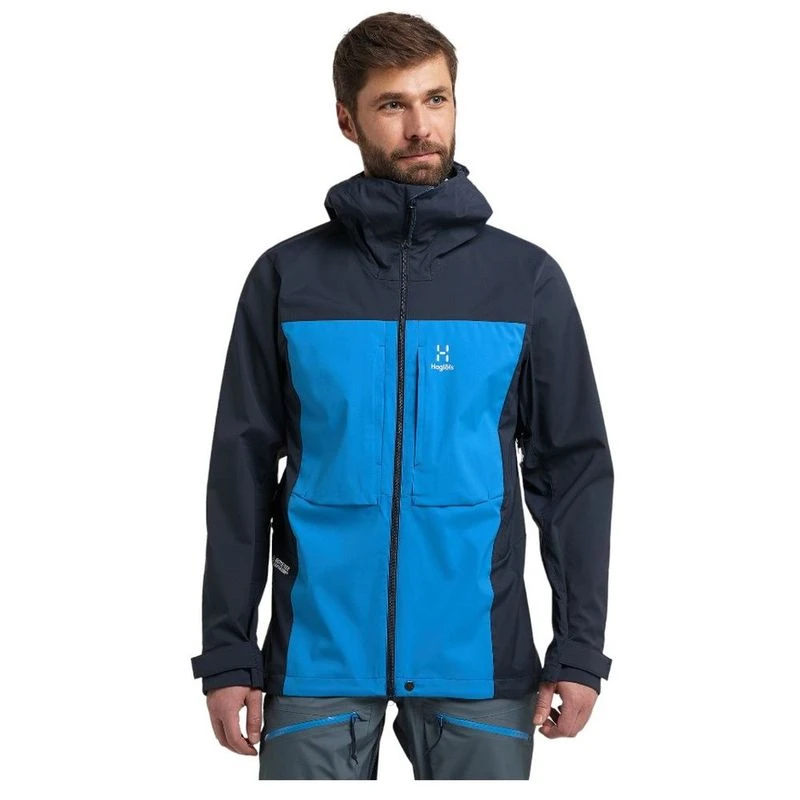 Haglöfs Mens Touring Infinium Jacket (Blue) | Sportpursuit.com Haglöfs Mens Touring Infinium Jacket (Blue) | Sportpursuit.com