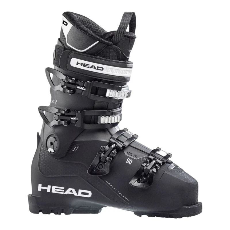 Head Mens Edge LYT 90 HV Ski Boots (Black/White) | Sportpursuit.com