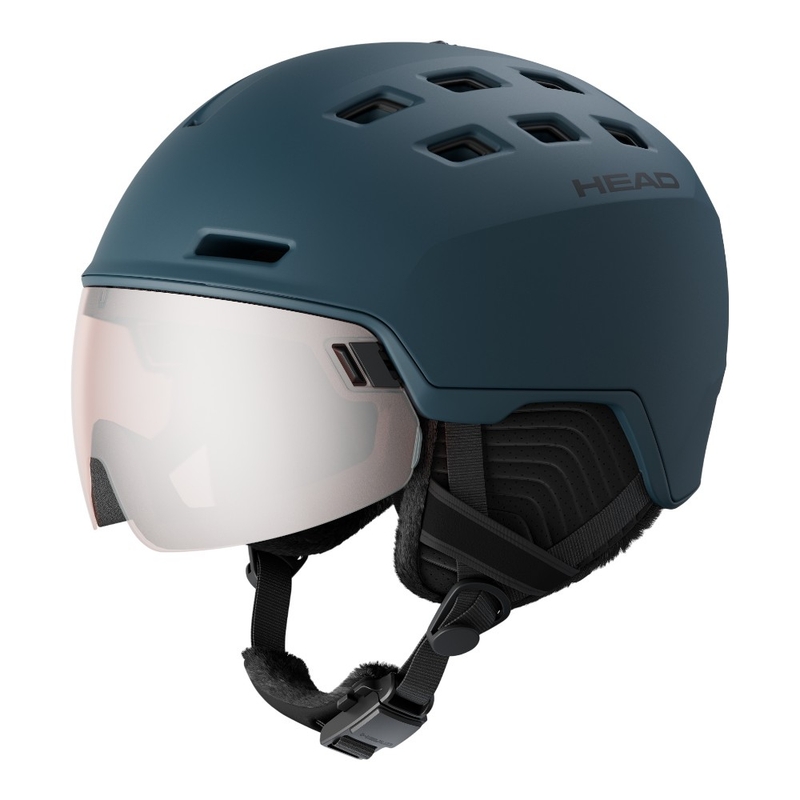 Head Mens Rev Rethink Ski & Snowboarding Helmet (Black) | Sportpursuit
