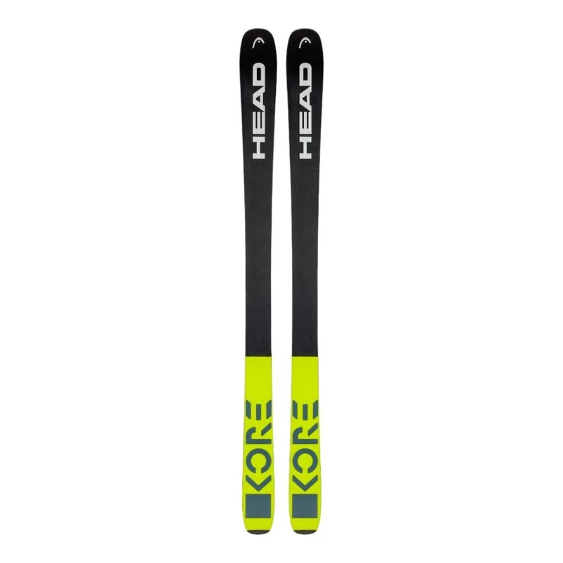 Head Mens Kore 93 Skis (Yellow/Anthracite) | Sportpursuit.com
