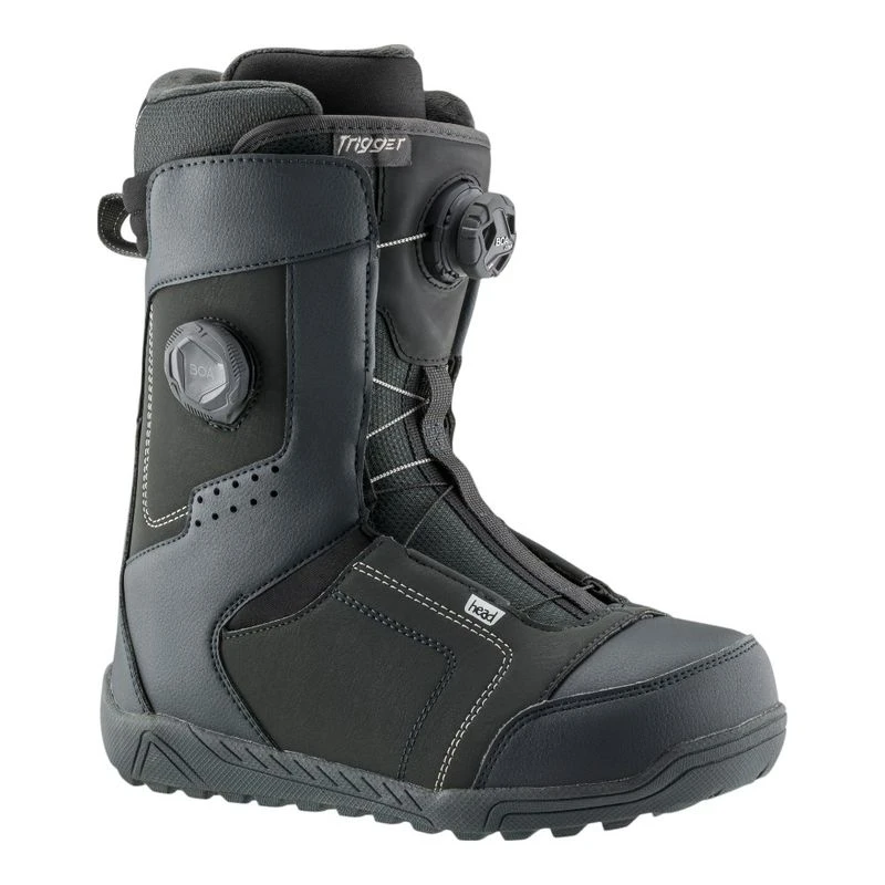 スノーボード HEAD TRIGGER LYT BOA FOCUS charcoal Head Mens Trigger LYT Boa Focus Snowboard Boots (Charcoal