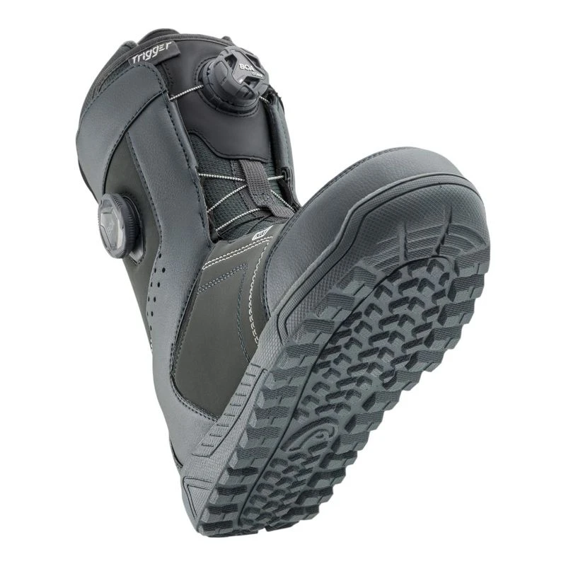 Head Mens Trigger LYT Boa Focus Snowboard Boots (Charcoal