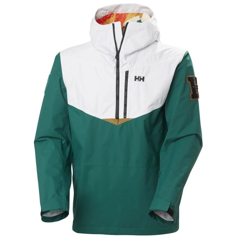 Helly Hansen Mens Apres Anorak Ski Jacket (Emerald) | Sportpursuit.com