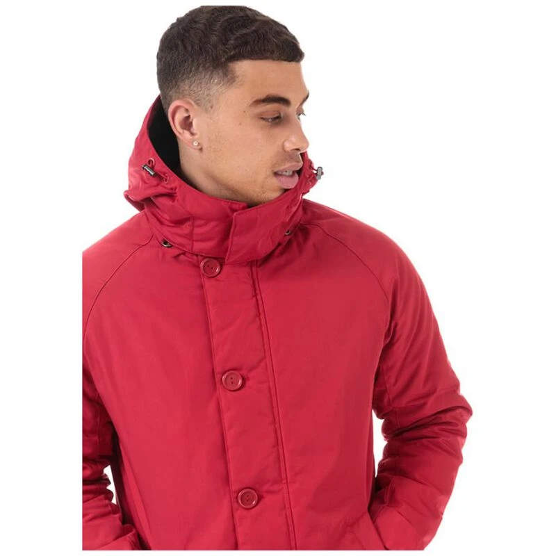 Henri Lloyd Mens Traditional Consort Hooded Oxford Jacket (True Red) |