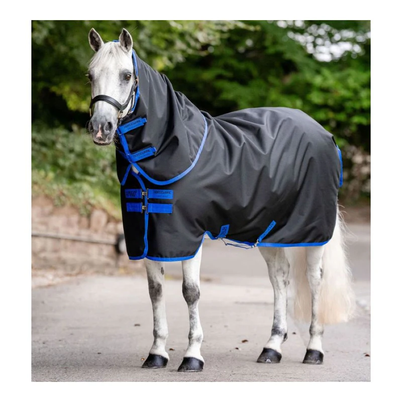 Horseware Amigo Ripstop Plus Petite 900D 100G Turnout Rug (Black/Class