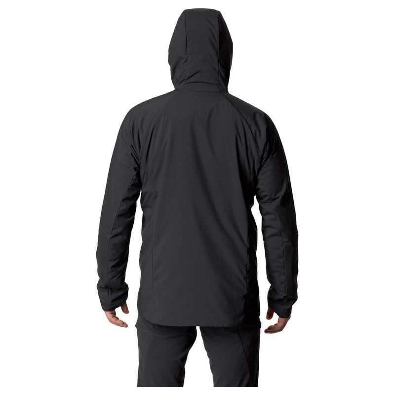 Houdini Mens Heavenly Houdi Jacket (True Black) | Sportpursuit.com