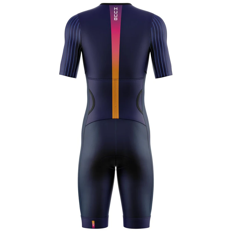 Huub Mens Horizon LCS Tri Suit (Orange/Pink) | Sportpursuit.com