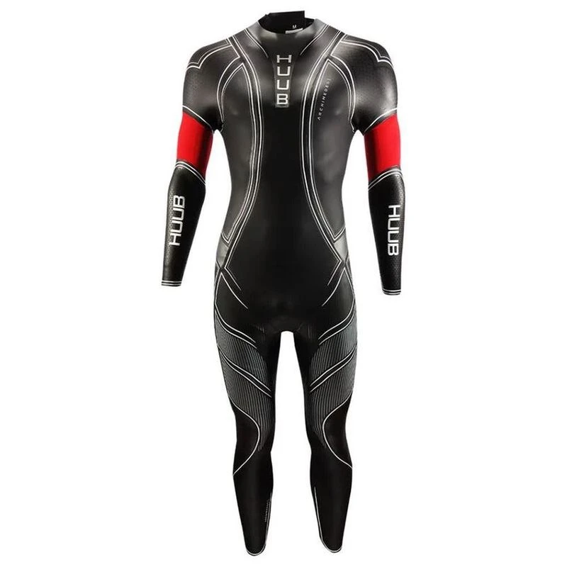 Huub Neoprenos Archimedes IV 3.5mm Hombres (Negro/Rojo) | privatesport