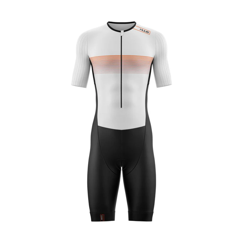 HUUB VARIANT フルスーツ ST ブラック/オレンジ Huub Mens Agilis LCS Tri Suit (Black/Grey/Orange) | Sportpursuit.com