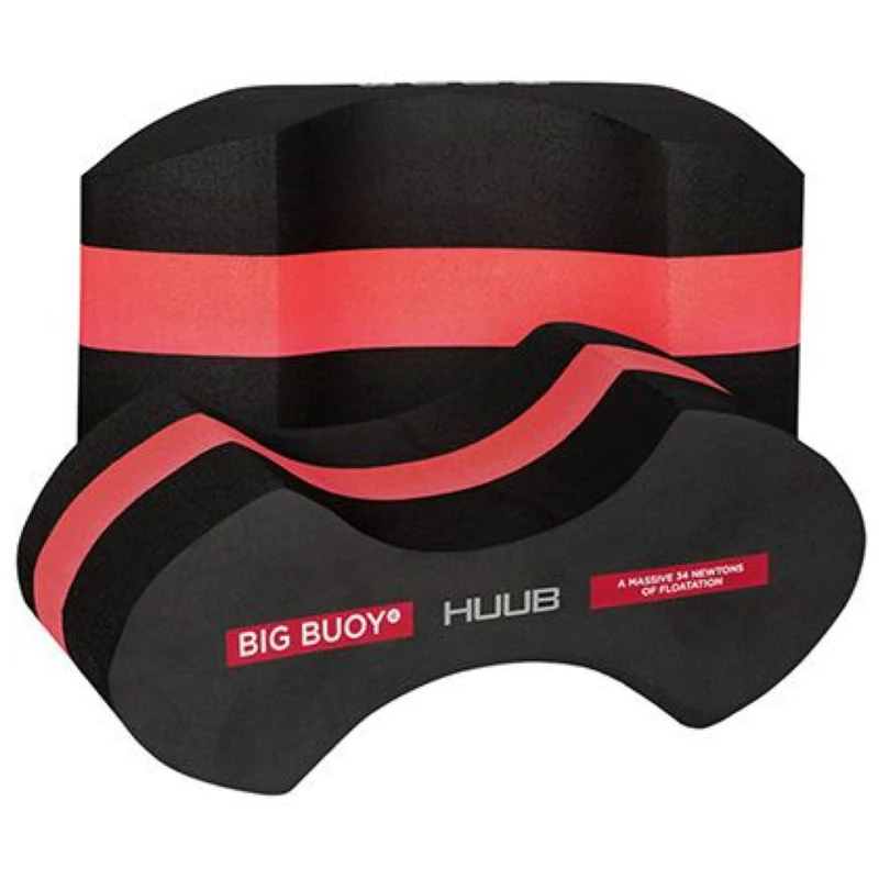 Red Pullboy Huub Big Buoy 4 Pull Buoy (Black/Red) | Sportpursuit.com