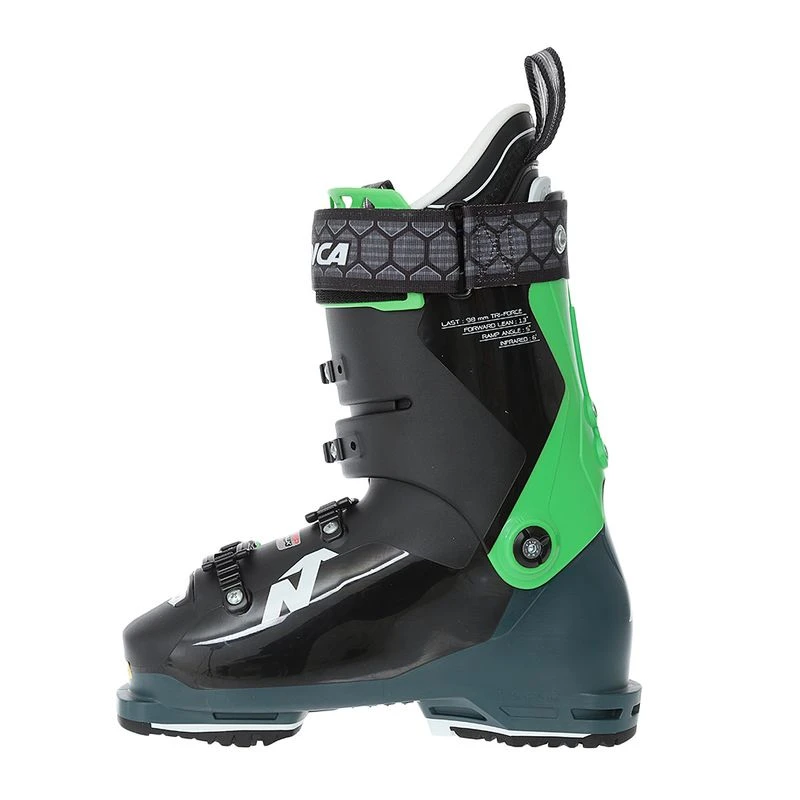 Nordica Mens Pro Machine 120 19/20 Ski Boots (Black/Green) | Sportpurs