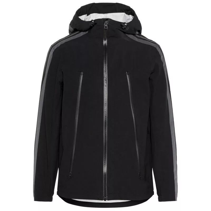 J Lindeberg Mens Suff Retro Lux Jacket (Black) | Sportpursuit.com