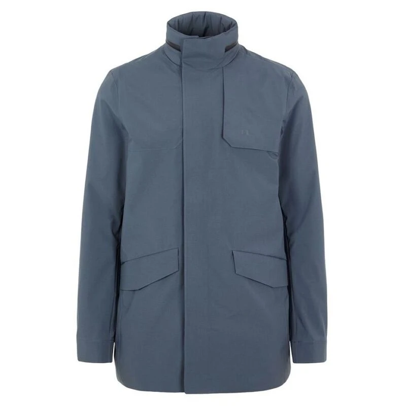 J Lindeberg Mens Alph 3L Jacket (Dark Grey) | Sportpursuit.com