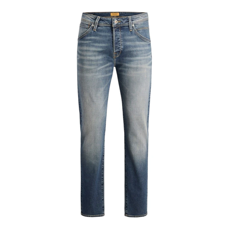 Fox Left Machine Jack Jones Mens Mike Fox CB 082 Jeans (Blue) | Sportpursuit.com