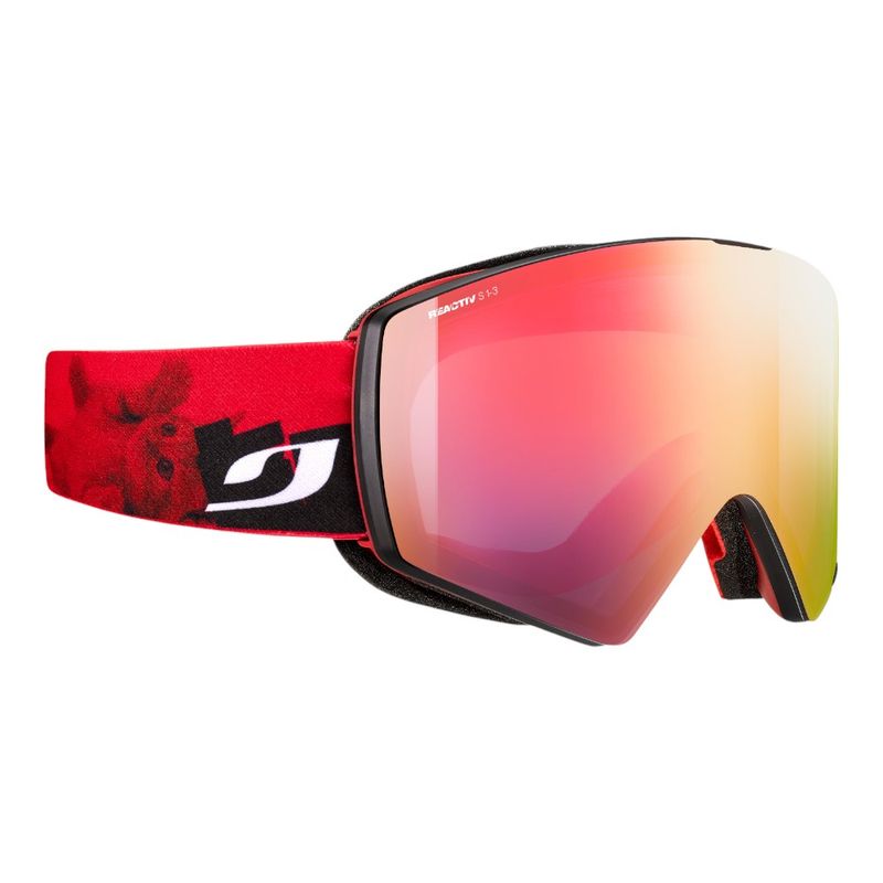 Oakley Flight Deck L Ski & Snowboarding Goggles (Red) | Sportpursuit.c