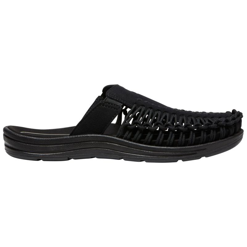 Keen Mens Uneek II Slide Sandals (Black/Black) | Sportpursuit.com