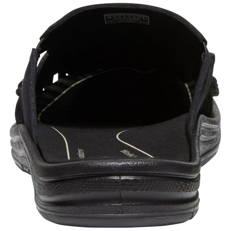 Keen Mens Uneek II Slide Sandals (Black/Black) | Sportpursuit.com