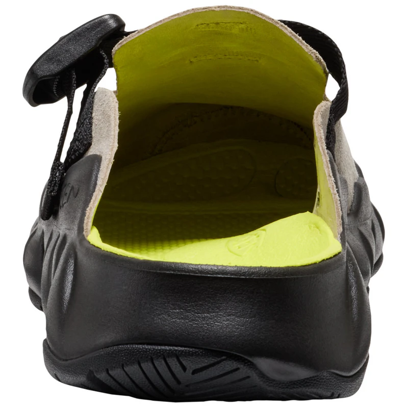 Keen Mens Hyperport Clog Leather Sandals (Metalwood Plaza) | Sportpurs
