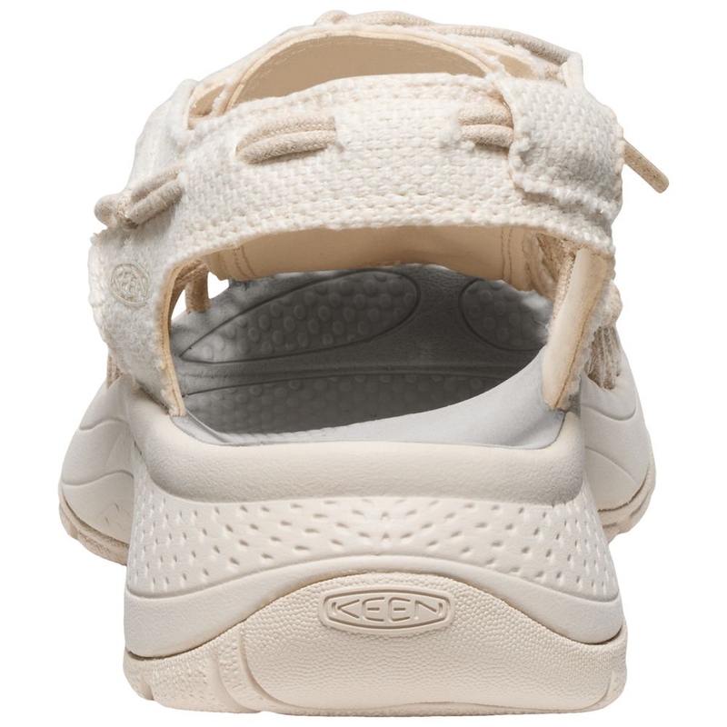 Keen Womens Uneek Astoria Canvas Sandals (Birch/Birch) | Sportpursuit.