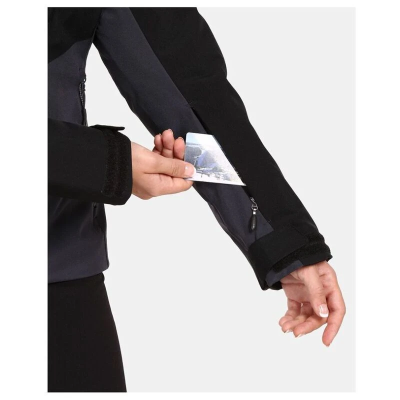 Kilpi Womens Flip Jacket (Black) | Sportpursuit.com