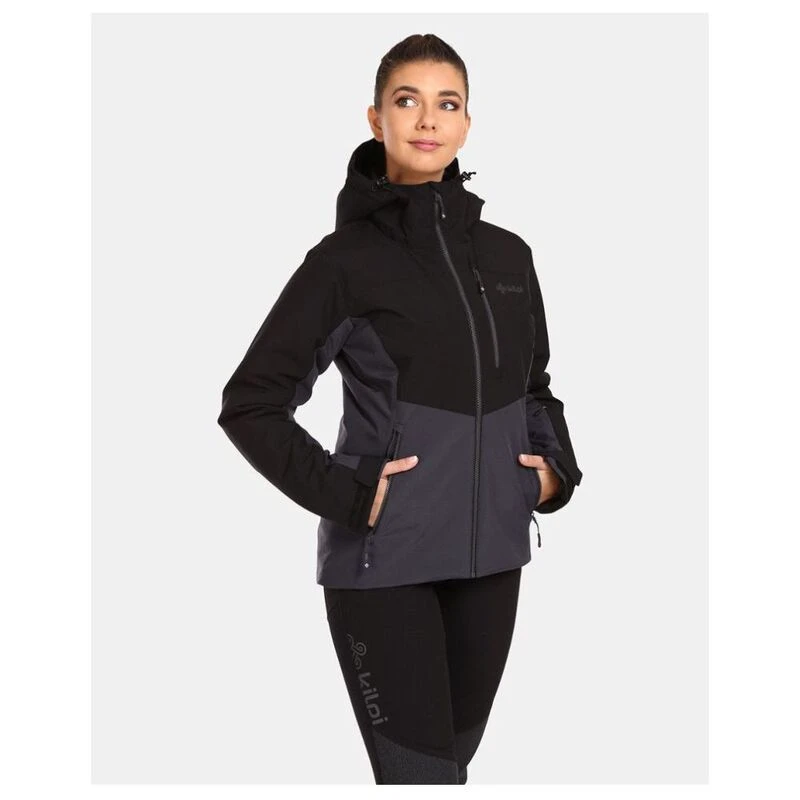 Kilpi Womens Flip Jacket (Black) | Sportpursuit.com
