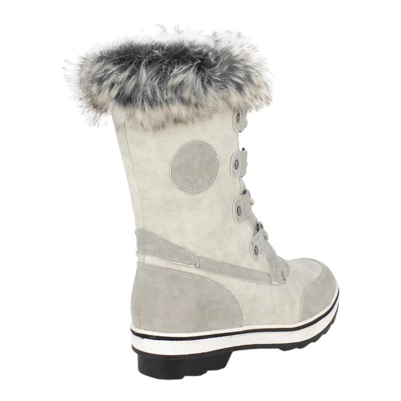 Kimberfeel Bottes de neige Aponi Femme (Ivoire) | privatesportshop.fr