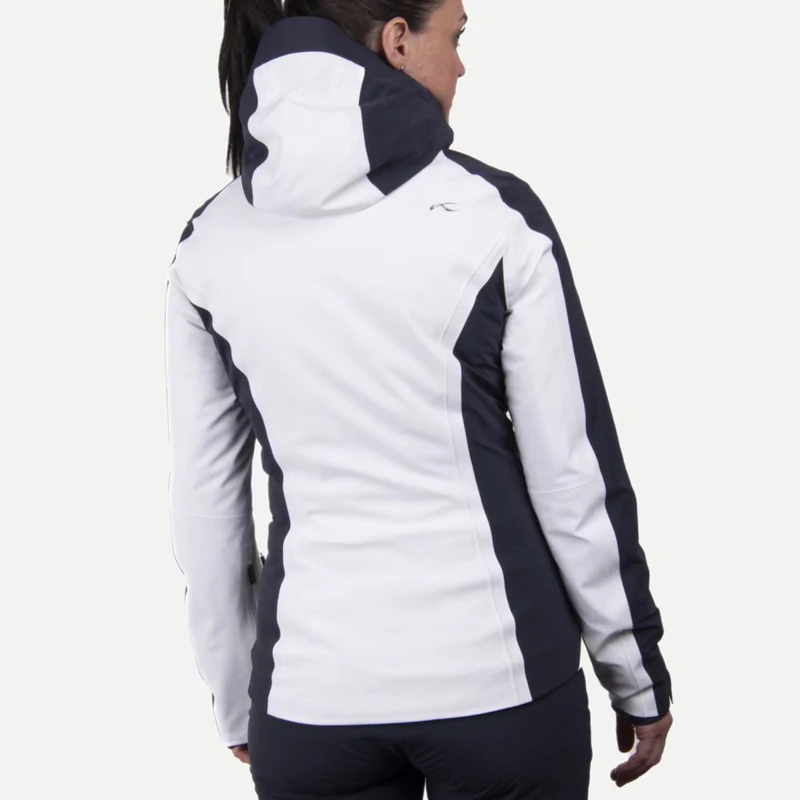 Kjus Womens Formula Ski Jacket (White/Deep Space) | Sportpursuit.com